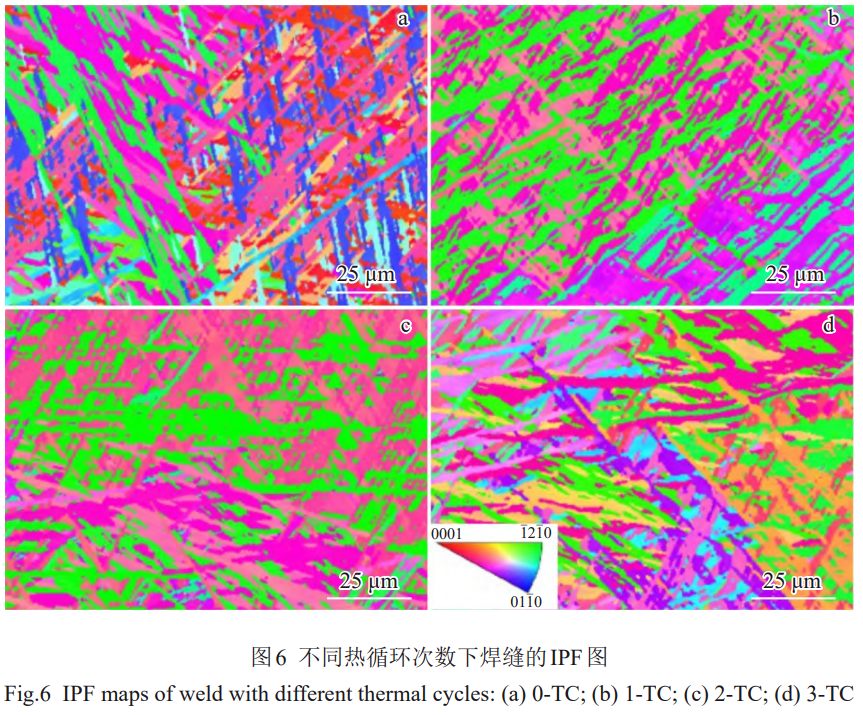 熱循環(huán)作用下60mm厚TC4鈦合金窄間隙焊接接頭微觀組織與力學(xué)性能關(guān)聯(lián)研究——基于數(shù)值模擬熱循環(huán)曲線的α相擇優(yōu)取向及殘余β相演變規(guī)律解析